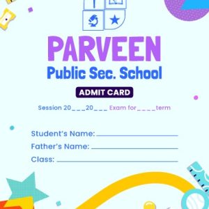 Exam Admit Card, Printing Services, School Cards, Student ID Cards, Certificates, Report Cards, Pakistan, High-Quality, Custom Printing, School Printing