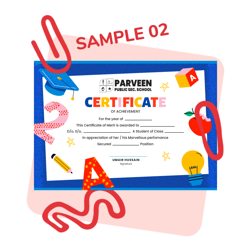 Award Certificate Design