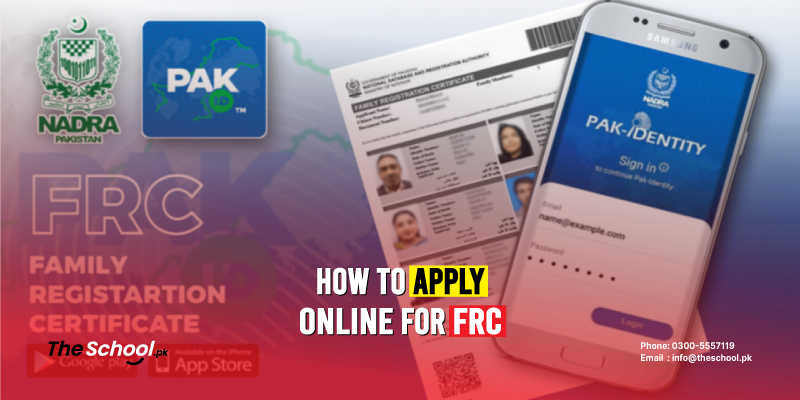 How to Apply Online for FRC
