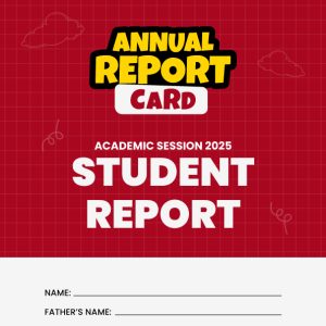 Student Report Card Design Pakistan